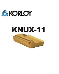 KNUX160405R-11 NC3215, KORLOY, Tekinimo plokštelė kietmetalinė su CVD danga, plienui